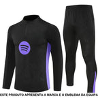 Fato de Treino Barcelona 25-26 Meio Fecho Modelo 4 Chandal Media Cremallera