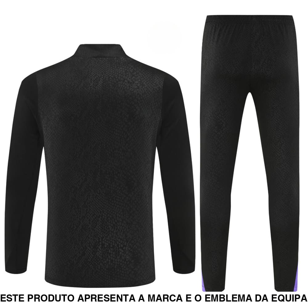Fato de Treino Barcelona 25-26 Meio Fecho Modelo 4 Chandal Media Cremallera