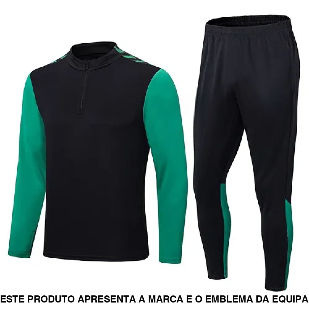 Fato de Treino Bétis 24 25 Meio Fecho Modelo 1 Chandal Media Cremallera