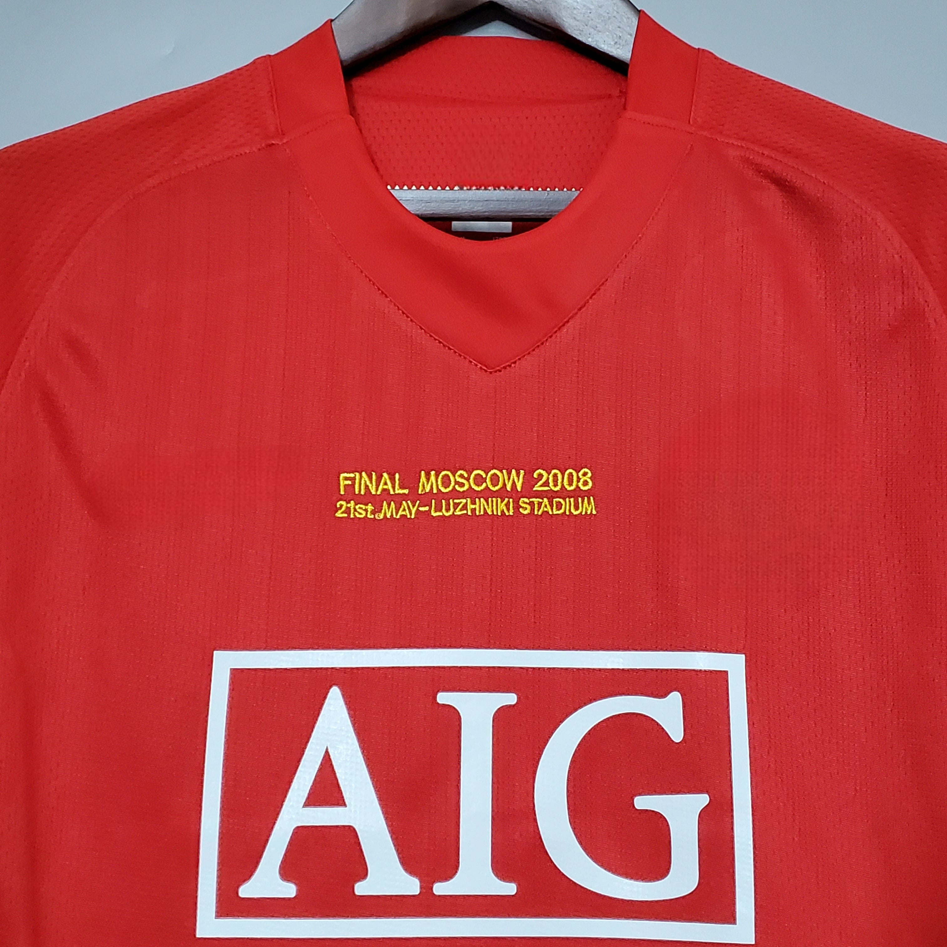 Manchester United 07-08 Home (Retro) Shirt Camiseta De Futbol
