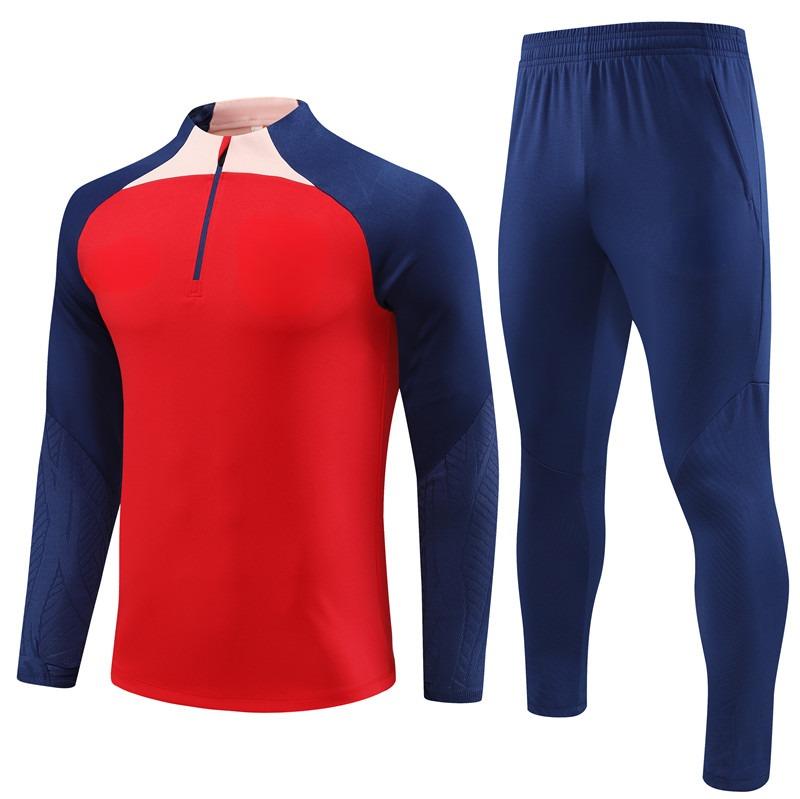Atlético De Madrid 23 - 24 Half - Zip Model 3 Tracksuit Ropa Deportiva