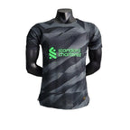 Liverpool 23 - 24 Goalkeeper Black (Player Version) Shirt Camiseta De Futbol