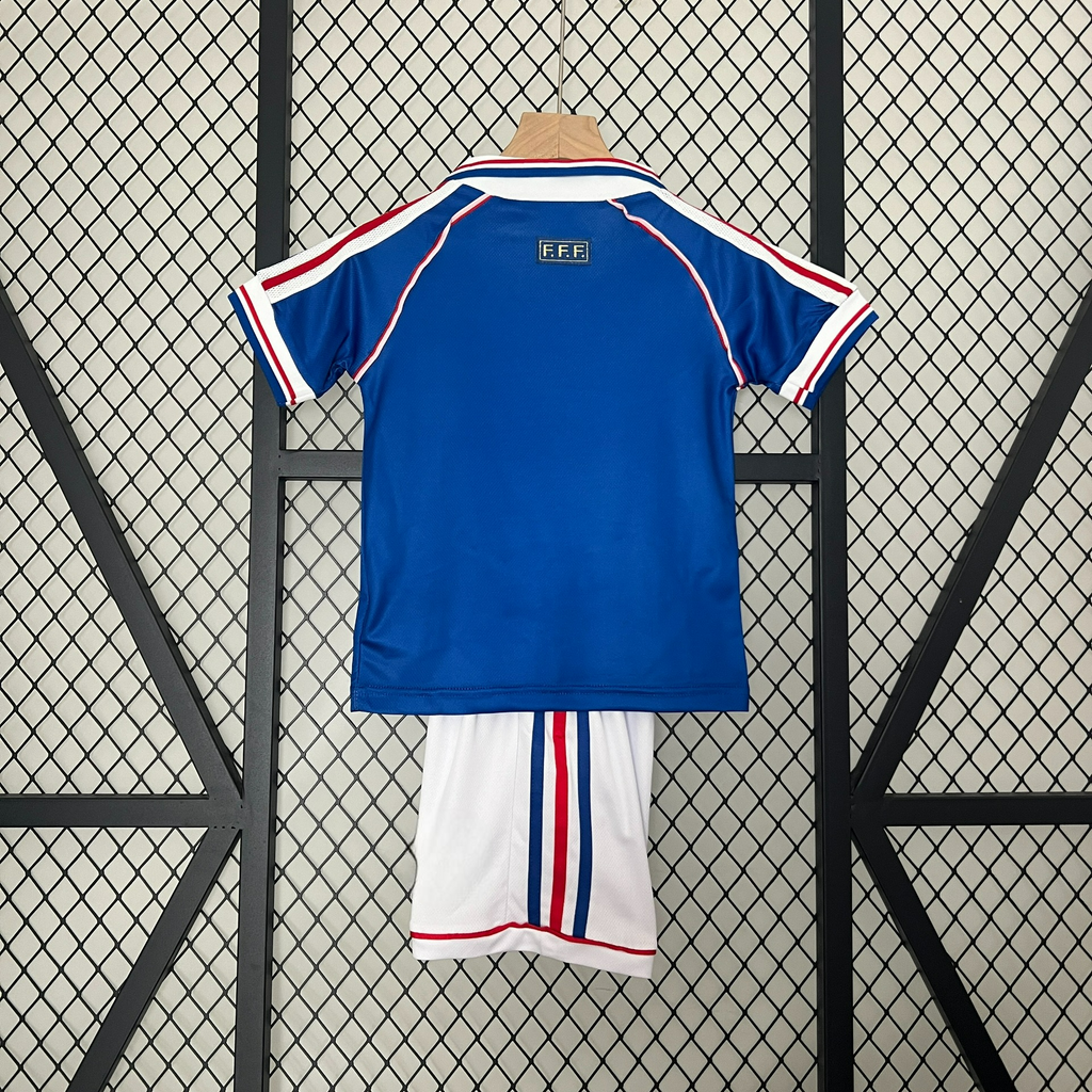 France 98 - 99 Home (Retro) Children’s Kit Personalizado
