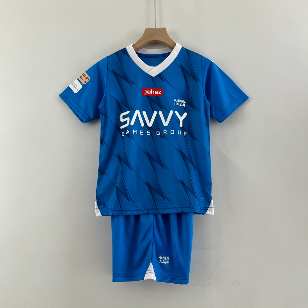 Al-Hilal 23-24 Home Children’s Kit Personalizado